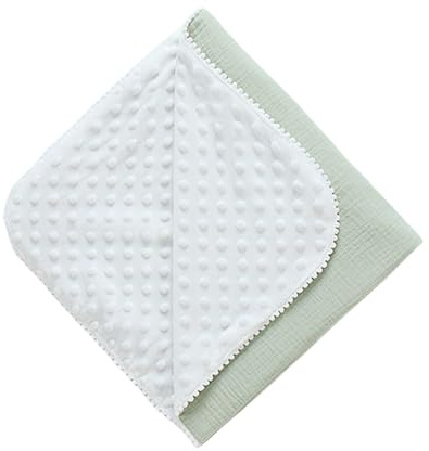 Pocoiau Manta de cama para recién nacidos, manta de bebé súper suave, manta para niños y niñas, cobija unisex para recién nacidos, de 0 a 3 años