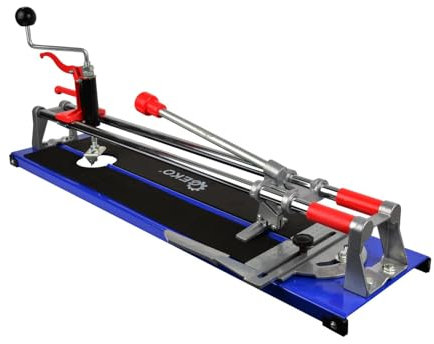 BSD Tagliapiastrelle Professionale 600 mm con Sega a Tazza - Rifinitura Precisa e Meccanismo Regolabile per Fori fino a 80 mm di Diametro