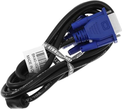 DIYEAH 2piezas Cable Vga Vga para Computadora Portátil Cable Duradero Multifuncional para Transferencia de Datos Oficina