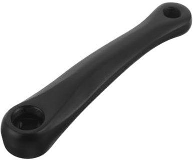 Abaodam Brazo Manivela Bicicleta Aluminio Aleación Izquierdo Cuadrado Compatible Montaña Carretera Fat Bike Repuesto Duradero