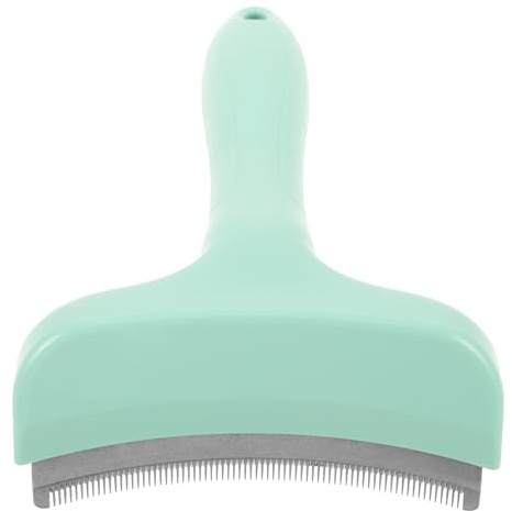 SEWOART Pet Hair Removal Comb for Dogs and Cats Grooming Shedding Tool Undercoat Rake Teeth for Loose Dirt Hair Removal Grooming Accessory