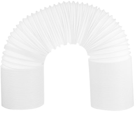 ARTIBETTER di Scarico Flessibile e Resistente per Condizionatore Portatile in Ppr Bianco Diametro 13mm e Filettatura Antioraria, Estensibile per