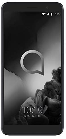 Alcatel 1X 2019 5,5 4G Pebble, Nero [Versione Italiana] | Pebble, Versione Italiana