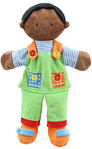 The Puppet Company Dark Skin Tone Boy Story Telling Hand Puppet PC001903