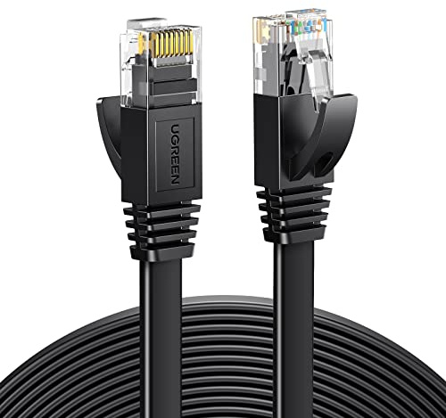 UGREEN Cable Ethernet Gigabit Lan 1Gbps con Conector RJ45 Compatible con PS5/4/3, Xbox X/S, Raspberry Pi 4, TV Box, PC, Módem, Router, Cat 5e/5, 10 Metros