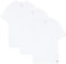 Adidas Herren kurzarm Unterhemd (3er Pack) V- Ausschnitt T- Shirt (Gr. S - 3XL) , Weiß, M