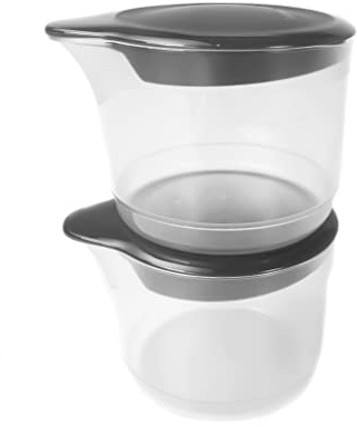 Tupperware Exclusiv TupperTime 250 ml (2) schwarz Milchkännchen Kännchen Milch Sahne