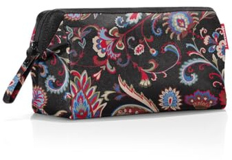 reisenthel travelcosmetic Paisley Black – Starke robuste und praktische Reisekosmetiktasche, Handschlaufe, wasserabweisendes Material