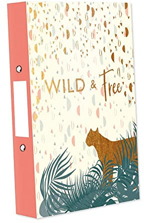 A4 Folder A4 Ring Binder Refillable A4 Ring Binder 2 Rings for Adding Brochure Cover Scrapbooking Papers Loose Sheets Great for School Work, Office Presentation and Home (1)