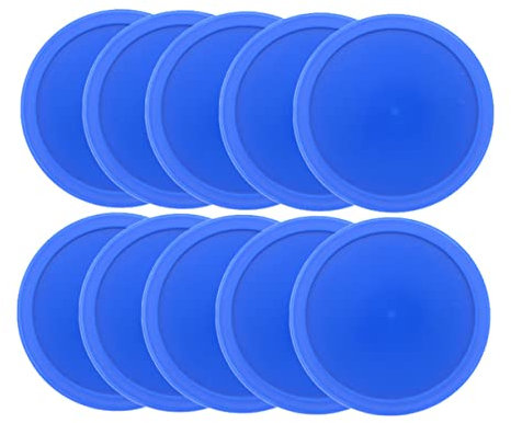 HANABASS 20stücke Teiliges Eishockey-Pucks Für Tischspiel Mini Air Hockey Zubehör Blau Für Outdoor-aktivitäten Und Spannende Kompatibel Mit Gängigen Eishockey-tischen