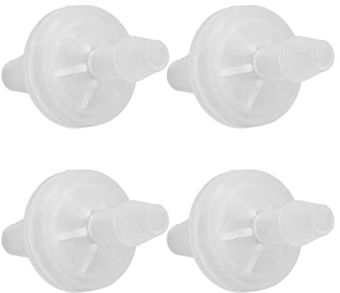 KIMISS 12PCS Aquarium Check Valve, One Way Air Valve with Resistance, Ideal for Fish Tank, Food Grade Safe, Suitable for Chemical Industry (5.1mm)