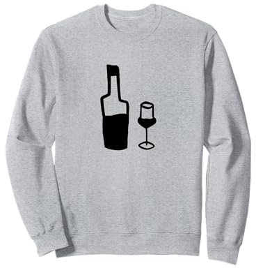 Bouteille et verre Grappa Sweatshirt