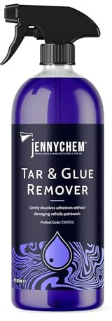 1L Tar and Glue Remover – Fast-Acting Formula for Dissolving Tar, Glue, Rust Spots & Insects – Safe on Coatings, Waxes & Sealants – Ideal for Paintwork, Wheels & Exhausts – 1L Trigger