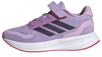 adidas Unisex niños Runfalcon 5 Kids Shoes, Powder Plum/Aurora Plum/Lucid Red, 31 EU