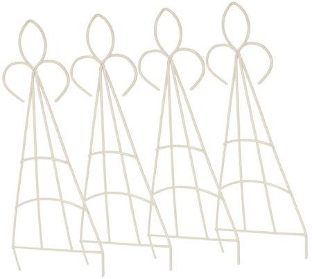 CAXUSD 4stücke Gartenspalier Aus Metall Für Kletterpflanzen DIY-kletterspalier Pflanzenkletterhilfe Kleines Spalier Für Zimmerpflanzen Pflanzenspalier Aus Eisen