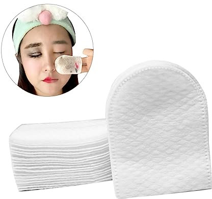 OHPHCALL 240stücke U-förmige Wattepads Für Gesicht Make-up-entferner Kosmetikpad Mit Aufbewahrungsbox Einwegartikel Für Hautpflege Und Tierpflege