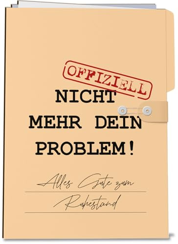Karte Ruhestand Holzkarte - Geburtstagskarte - Karte zum Ruhestand, Ruhestand Geschenk, Rentner Geschenkideen, Rentnerin Geschenk, Endlich Rentner Geschenke, Geschenke Rentner, Rente Deko