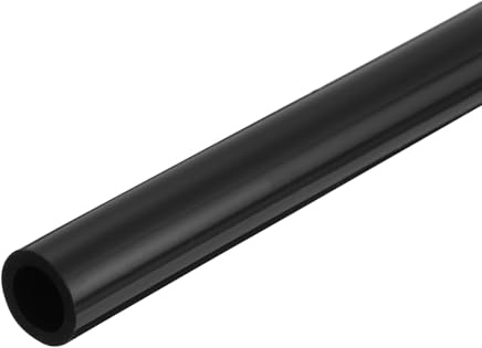 sourcing map Silicone Tubing, 5mm ID x 8mm OD 6.6ft Silicone Rubber Tube Air Hose Water Pipe for Pump Transfer Black