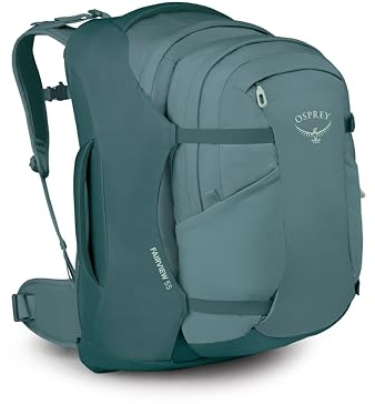 Osprey Fairview Damen-Reiserucksack, 55L, Cascade Blue-Torrent Blue