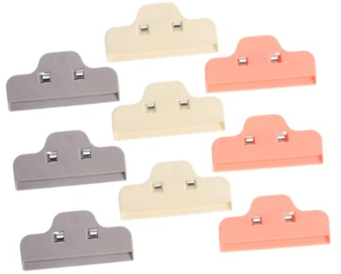 ABOOFAN 9pièces Set de Grandes Pinces pour Dessin Diamant Supports de Fixation pour Strass Outils de Loisirs Créatifs pour Alignement Précis Pinces pour Fermeture de Sachets Alimentaires