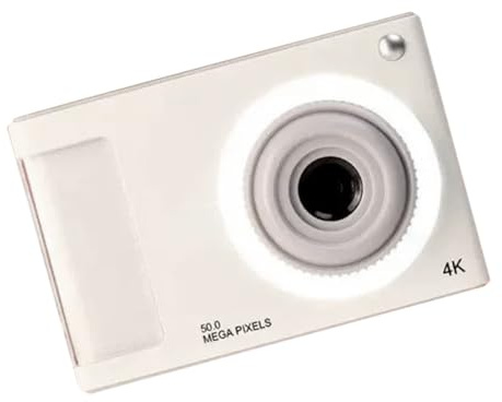 Plyisty Digital Camera, 48MP FHD 1080P Compact Travel Camera with 4X Zoom and 8 Filters, for Kids Beginners and Vlog Recording