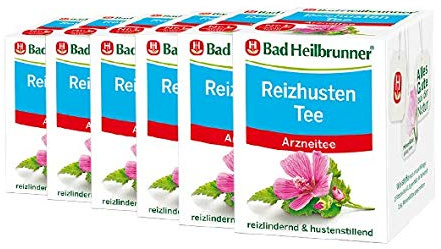 Bad Heilbrunner® Reizhusten Tee - 6er Pack