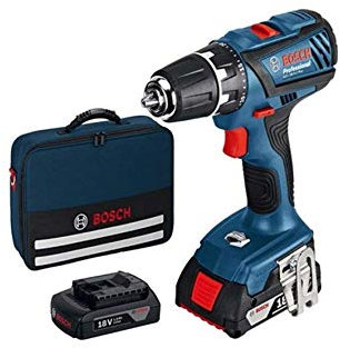 BOSCH TRAPANO BATTERIA 1+1 GSR 18-2LI