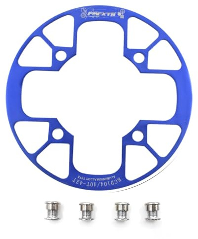 UPANBIKE Fahrrad Kettenblatt Schutz für Mountainbikes 104 BCD Aluminiumlegierung Kettenblattschutz für 32~34T 36~38T 40~42T