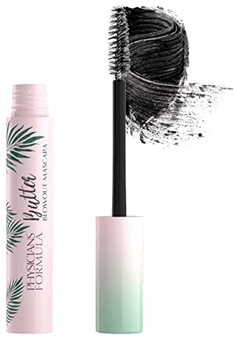 Physicians Formula Butter Blowout Keratin Infused Volumizing Lengthening Mascara, Black, Defining, Curling, Multiplying