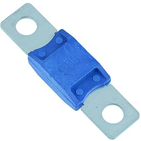 Mega Fuse High Current Strip Bolt-On Style for Cars Trucks Automotive Replacement Repair (200A Blue)