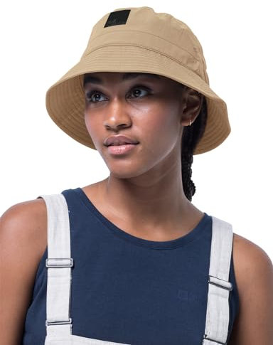 Jack Wolfskin Unisex LIGHTSOME Bucket HAT Sonnenhut, Sand Storm, ONE Size