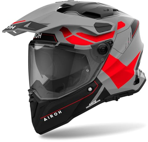 AIROH COMMANDER 2 REVEAL RED FLUO MATT XXXL