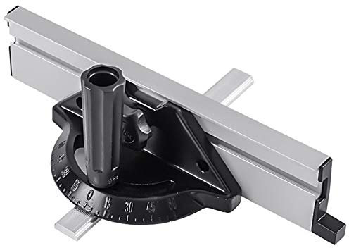 Sega da tavolo con calibro obliquo, accessorio for sistema di recinzione con calibro obliquo, blocco di spinta for strumenti for la lavorazione del legno con righello a piastra angolare for sega da ta