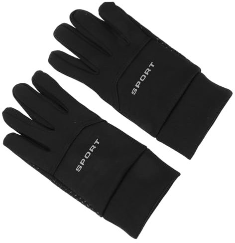 KOMBIUDA 1paar Outdoor Handschuhe Für Herren Winddicht Touchscreen-fähig Für Radfahren Ski Und Winteraktivitäten Finger Design Atmungsaktiv rutschfest