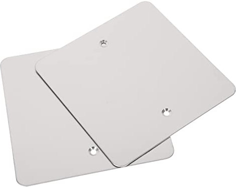 Angoily Steckdosen Blindabdeckung 2 Stück Decken abdeckungen Blindabdeckung Wandplatte Steckdosenabdeckungen steckdosen abdeckung wand Steckerabdeckungen Kabelauslass-Abdeckplatte