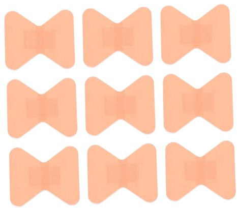 minkissy Apósitos Adhesivos Resistentes al Agua para Heridas, Pe Naranja, 40 Unidades, Fáciles de Retirar, Alta Absorción para Dedos y Articulaciones