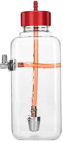 RC Avión Tanque de Combustible de Plástico Transparente Sello de Alta Resistencia Tapa de Combustible de Metal Circlip de Tubo de Aceite Fácil de Instalar y (300 ml (para aviones