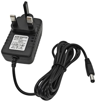 JZK 6V 0.5A Power Supply, 6 V 500mA Adapter, Battery Charger for Child's Electric Car, Children's Electric Motorbike, Kids' Motorcycle, Ride-on Toy, Quad Bike, Sports Car, and other 6V devices