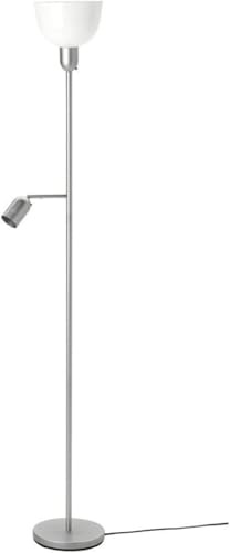 WZYYCV Lampara Pie Led Dirección Ajustable Lámpara de Polo Alto Dos Fuentes de luz Lámpara Vertical Metal Lámparas Altas Lámpara Arqueada