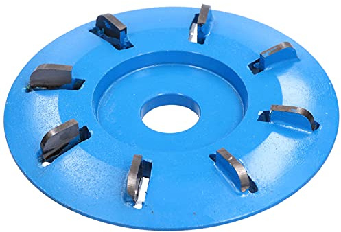 Disco de taller de madera 8 dientes de carbono turbo turbo carpinterina bandeja de té tanera cavar herramienta de cortador de fresado para taller de madera tallado de raíz bandeja