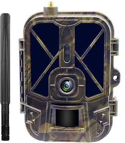 ZGJIAJU Trappole Fotografiche for Visione Notturna con Batteria al Litio for Fotocamera da Caccia Facile Chiaro