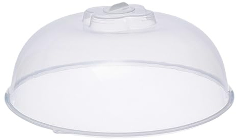 Eoixuqba Cloche Micro-Onde, 29x29x11cm Couvercle Micro-ondes Avec Sortie De Vapeur, Anti-éclaboussures Résistant Couvercle Micro-ondes, Couvercles De Protection Pour Microondes, Ustensile De Cuisine