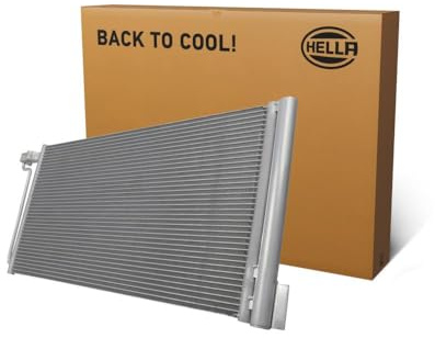 HELLA 8FC 366 220-311 Kondensator, Klimaanlage - Kühlrohre parallel | 8FC 366 220-311 passend für C-Max Focus Grand | 8FC 366