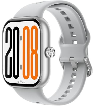 HONOR CHOICE Watch 2 Pro Montre Connectée Homme Femme, 1,97 Smartwatch avec Appels Bluetooth, GPS, Jusqu'à 14 Jours, 120+ Modes Sportifs avec Fréquence Cardiaque/Sommeil, 5ATM pour Android iOS, Blanc
