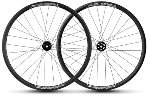 700c Landsvägscykelhjulset Genomgående Axel Fram 12x100mm Bak 12x142mm Skivbroms Hjul Fälgar I Aluminiumlegering 28H Nav För 8-12 Växlar