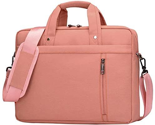 HotYou Sacoche en Ordinateur Portable, Serviettes Anti-Chocs avec Multi-Fonctionnel Sac à 15 pour Tablette/PC Ordinateur Portable/Chromebook/Macbook/Ultrabooks, Version 2 Pink