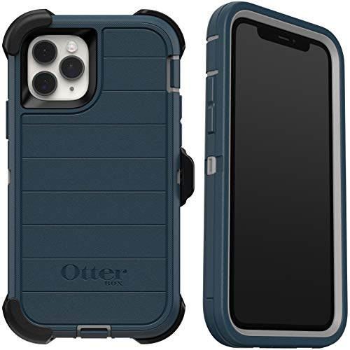 OtterBox Defender Series Screenless Edition Schutzhülle für iPhone 11 Pro, Gone Fish (nasses Wetter/MAJOLICA BLUE)