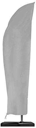 LZQpearl Waterproof Parasol Cover, Heavy Duty Rip Proof Oxford Fabric Extra Large Cantilever Umbrella Cover, Waterproof, Windproof, Anti-UV (Grey,265 * 40 * 70 * 50CM)
