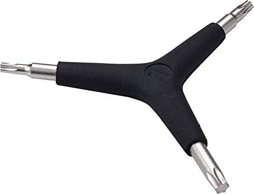 Bbb Cycling ComboStar BTL-28C Kit de Combinaison de vélo avec clé hexagonale et clé Torx Portable Triple réparation étoile 3 en 1 4-5 mm Noir