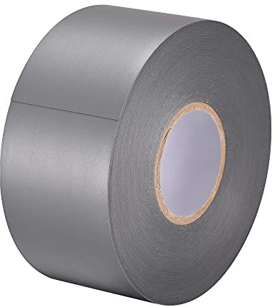 sourcing map Isolierband 50mm Breite 26m lang 0,26mm dickes PVC Isolierband Grau